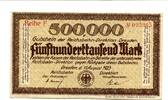Sachsen 500 T. Mk. Dresden, -