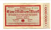 Sachsen 1 Mio. Mk. Dresden, -