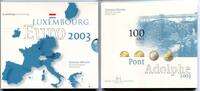 Luxemburg KMS ~ Kursmünzensatz 1 Cent bis 2 Euro ~ -