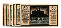 Sachsen-Anhalt 6x50 Pfg. Quedlinburg, -