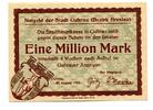 Schlesien 1 Mio. Mk. Guhrau, -