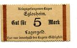 Württemberg 5 Mk. Eglosheim, -