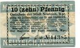 Westpreußen 10 Pfg. Neuteich, -