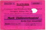 Sachsen 100 T.Mk. Kirschau, -
