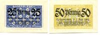 Sachsen-Anhalt 25 Pfg. 50 Pfg. Badersleben, -