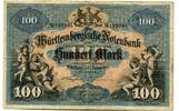 Württemberg 100 Mk. Stuttgart, -