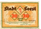 Westfalen 20 Mk. Soest, -