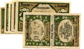 Sachsen-Anhalt 25 Pfg. 3x50 Pfg. 75 Pfg. 1 Mk. Frose, -