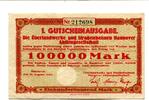 Niedersachsen 100 T. Mark Hannover, -