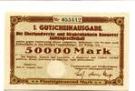 Niedersachsen 50 T. Mark Hannover, -