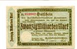 Niedersachsen 20 Md. Mark Hannover, -