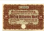 Niedersachsen 50 Md. Mark Hannover, -