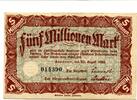 Niedersachsen 5 Mio. Mark Hannover, -