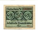 Sachsen-Anhalt 50 Pfg. Dessau, -