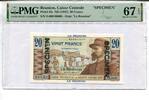 Reunion, 20 Francs SPECIMEN, -