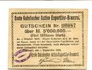 Bayern 5 Mio. Mark Kulmbach, -