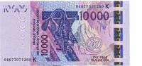 Westafrikanische Staaten, 10000 Francs -