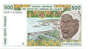 Westafrikanische Staaten, 500 Francs -