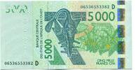 Westafrikanische Staaten, 5000 Francs -