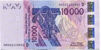 Westafrikanische Staaten, 10000 Francs -
