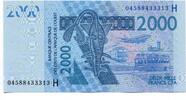 Westafrikanische Staaten, 2000 Francs -
