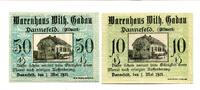 Sachsen-Anhalt 10 Pfg. 50 Pfg. Dannefeld, -
