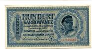 Deutsches Reich 100 Karbowanez -