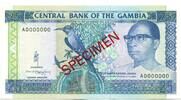Gambia, 20 Dalasis SPECIMEN, -