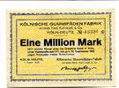 Rheinland 1 Mio. Mark Köln-Deutz, -