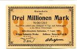 Rheinland 3 Mio. Mark Köln-Ehrenfeld, -