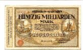 Rheinland 50 Md. Mark Köln, -