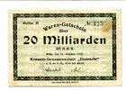 Rheinland 20 Md. Mark Köln, -