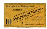 Baden 100 Mark Heidelberg, -