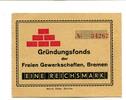 Niedersachsen 1 Reichsmark Bremen, -