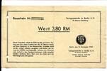 Berlin 3.80 Reichsmark Berlin, -