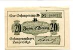 Deutsches Reich 20 Pfg. Langensalza, -