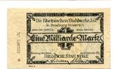 Rheinland 1 Md. Mark Duisburg-Meiderich, -