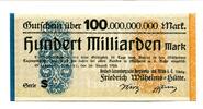 Rheinland 100 Md. Mark Remscheid-Vieringhausen, -