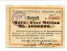 Rheinland 1 Mio. Mark Reisholz, -