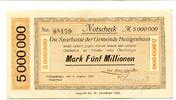 Rheinland 5 Mio. Mark Heiligenhaus, -