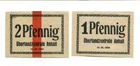 Sachsen-Anhalt 1 Pfg. 2 Pfg. Dessau, -