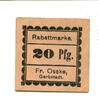 Sachsen-Anhalt 20 Pfg. Gerbstedt, -