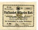 Pommern 500 Md. Mark Greifenhagen, -