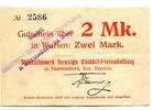Niederschlesien 2 Mark Hermsdorf, -