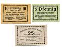 Sachsen-Anhalt 5 Pfg. 10 Pfg. 25 Pfg. Barby, -