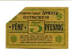 Brandenburg 5 Pfg. Dyrotz, -