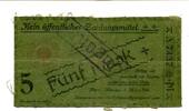 Niedersachsen 5 Mark Hann.Münden, -