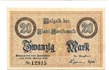 Pommern 20 Mark Greifswald, -