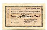 Sachsen 20 Mio. Mark Bischofswerda, -