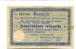 Niedersachsen 500 T. Mark Hannover, -